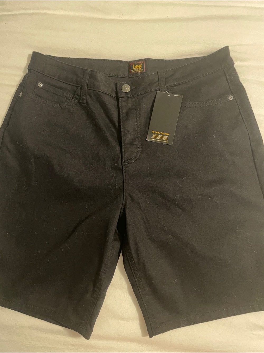 Lee Black Boys Shorts